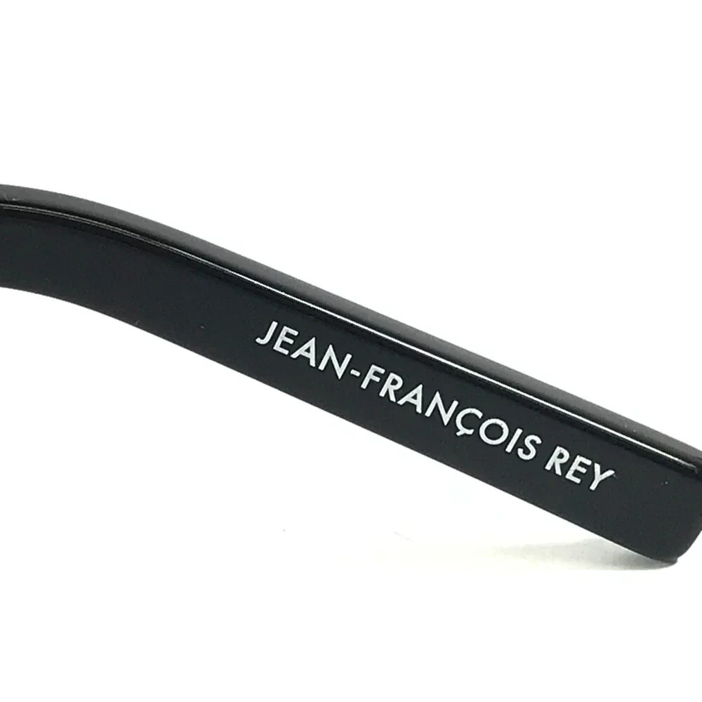 J.F. Rey Eyeglasses Frames LEGEND 0025 Shiny Black Navy Blue Modernist 48-25-148 - Picture 12 of 13